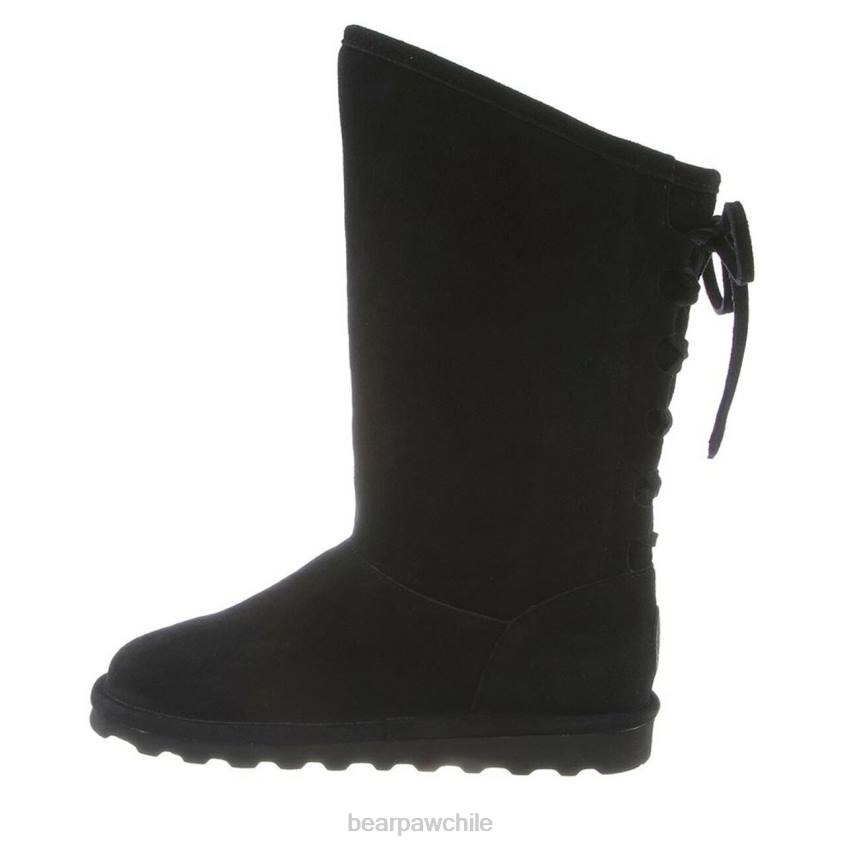 botas BEARPAW phyly negro mujer PD28102