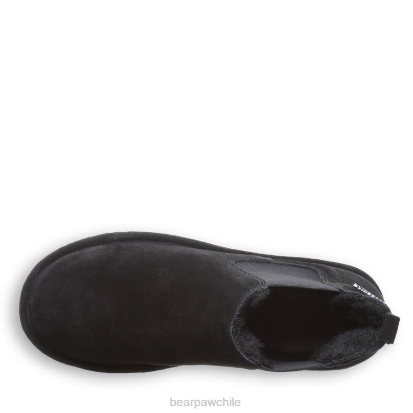 botas BEARPAW retro dibujó negro mujer PD2813