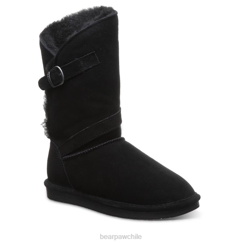 botas BEARPAW sólidos tatum negro mujer PD28128