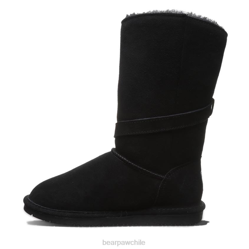 botas BEARPAW sólidos tatum negro mujer PD28128