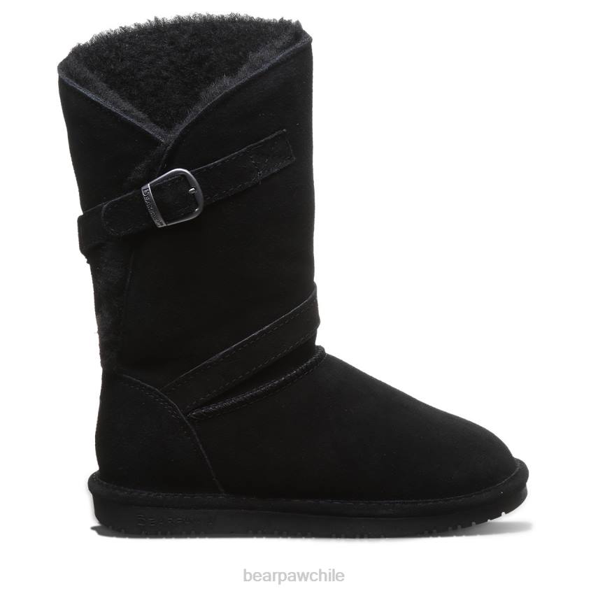 botas BEARPAW sólidos tatum negro mujer PD28128