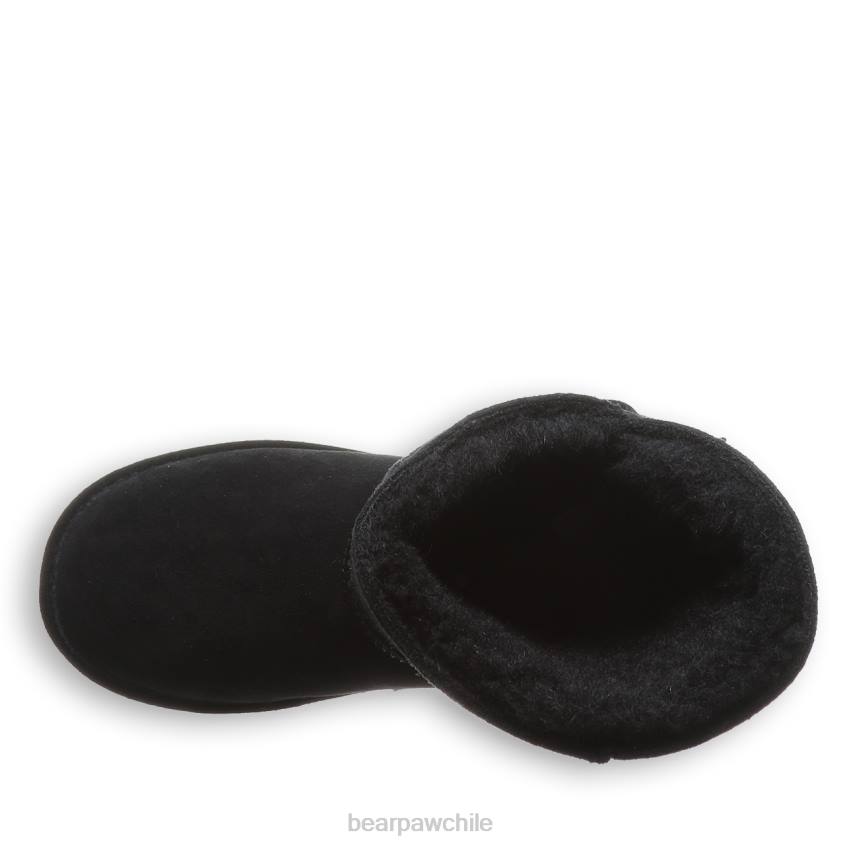botas BEARPAW sólidos tatum negro mujer PD28128