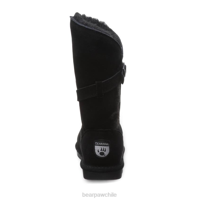 botas BEARPAW sólidos tatum negro mujer PD28128