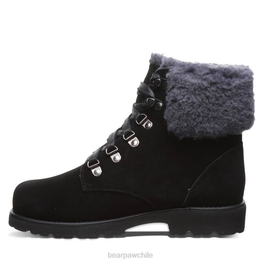 botas BEARPAW sam negro/gris mujer PD2823
