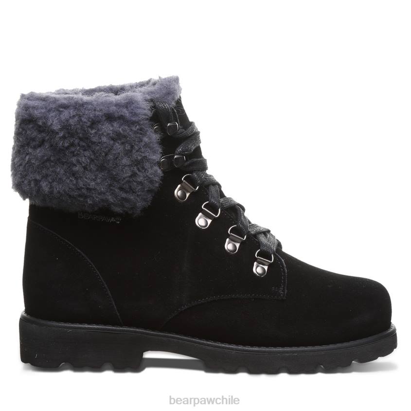 botas BEARPAW sam negro/gris mujer PD2823