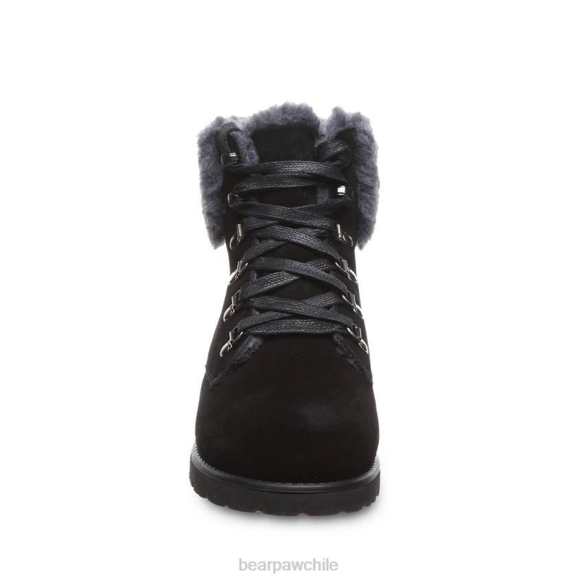 botas BEARPAW sam negro/gris mujer PD2823