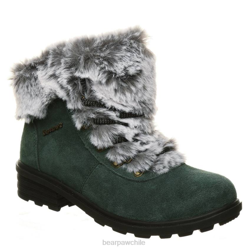 botas BEARPAW serenidad verde oscuro mujer PD28201
