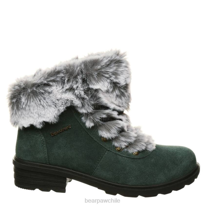 botas BEARPAW serenidad verde oscuro mujer PD28201