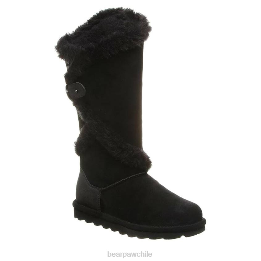 botas BEARPAW sheila negro mujer PD28234