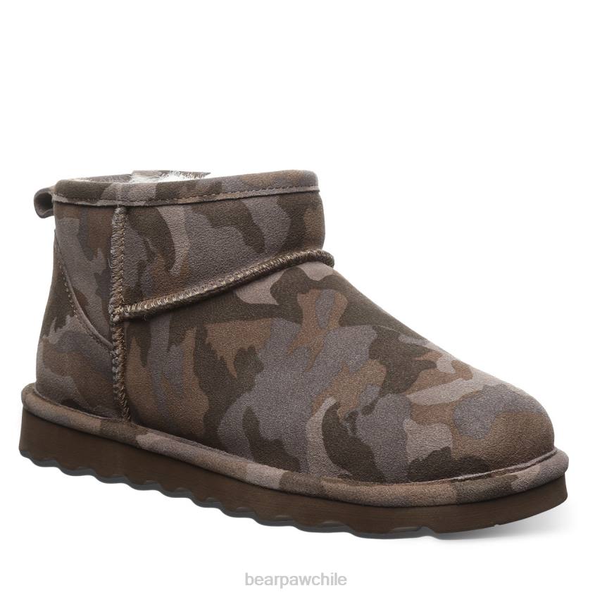 botas BEARPAW shorty exótico camuflaje terrestre mujer PD28136