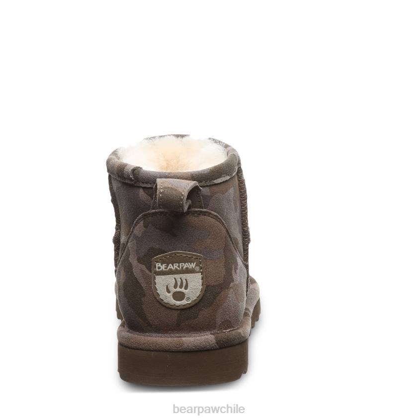 botas BEARPAW shorty exótico camuflaje terrestre mujer PD28136