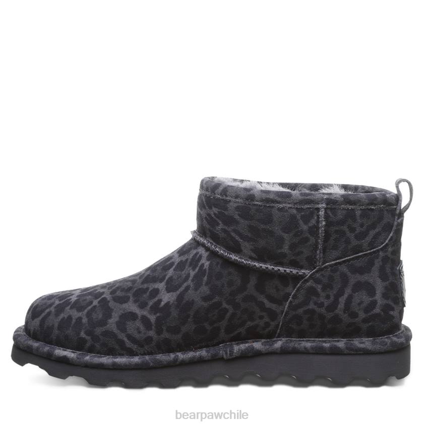 botas BEARPAW shorty exótico leopardo gris mujer PD28123