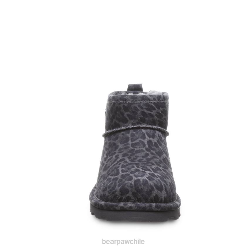 botas BEARPAW shorty exótico leopardo gris mujer PD28123