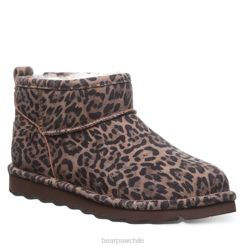 botas BEARPAW shorty exótico leopardo mujer PD28120