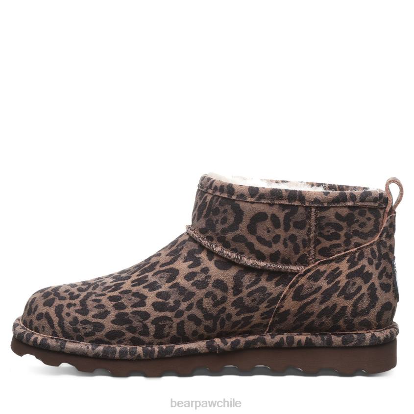 botas BEARPAW shorty exótico leopardo mujer PD28120