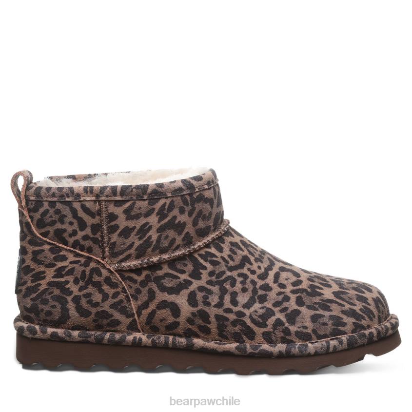 botas BEARPAW shorty exótico leopardo mujer PD28120