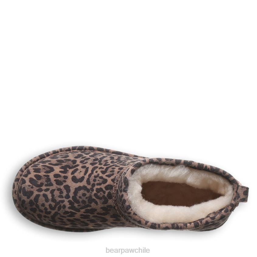 botas BEARPAW shorty exótico leopardo mujer PD28120
