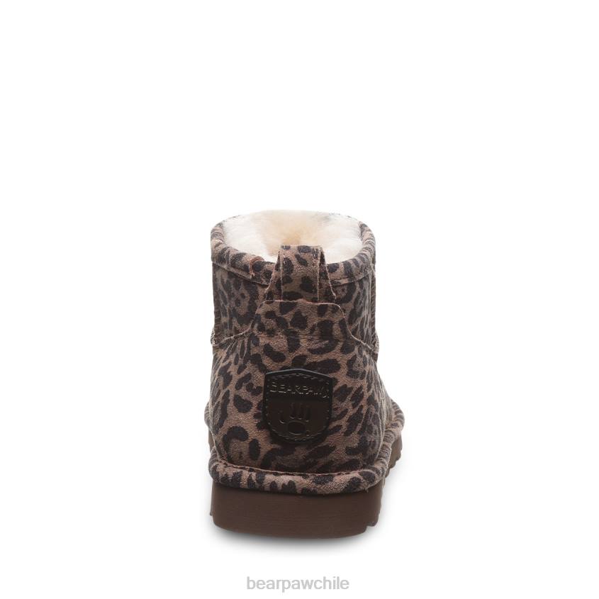 botas BEARPAW shorty exótico leopardo mujer PD28120