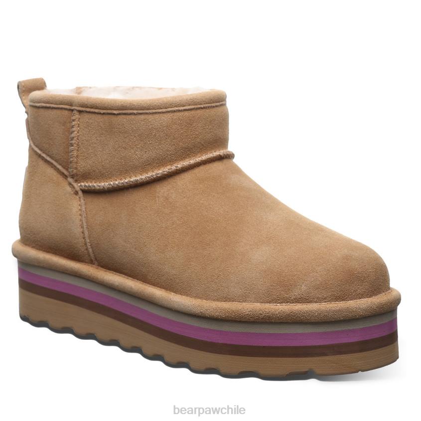 botas BEARPAW shorty retro café helado mujer PD2829