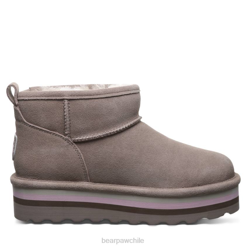 botas BEARPAW shorty retro piedra mujer PD2828
