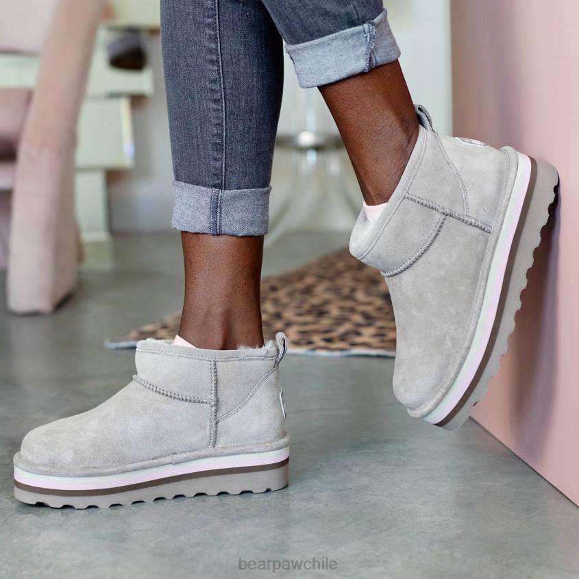 botas BEARPAW shorty retro piedra mujer PD2828