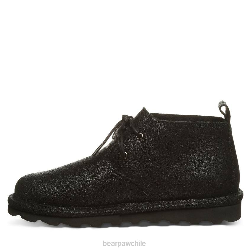 botas BEARPAW skye exótico caviar negro mujer PD28179