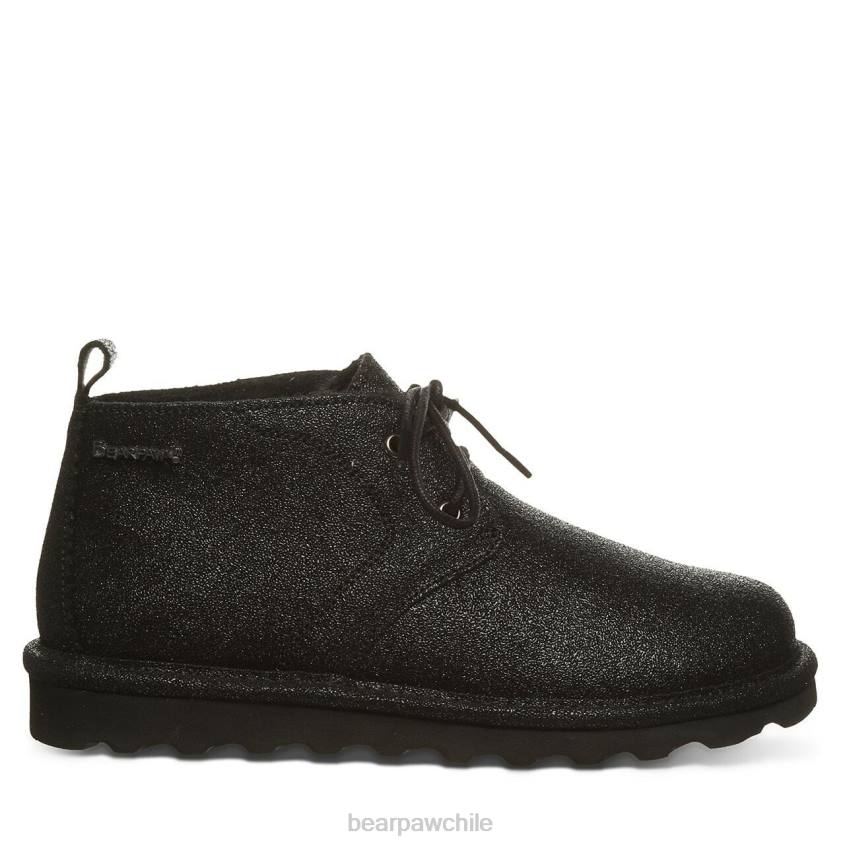 botas BEARPAW skye exótico caviar negro mujer PD28179