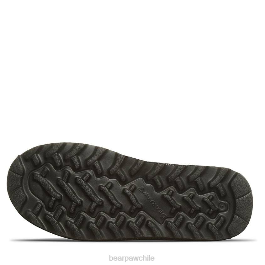 botas BEARPAW skye exótico caviar negro mujer PD28179