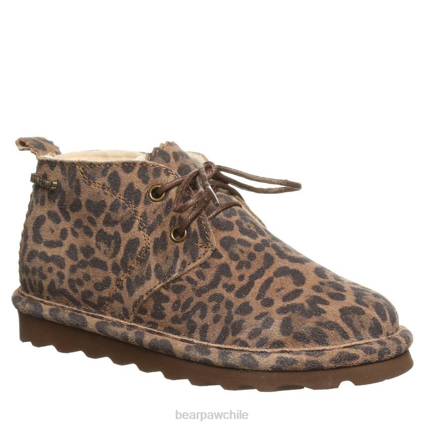 botas BEARPAW skye exótico leopardo mujer PD28180
