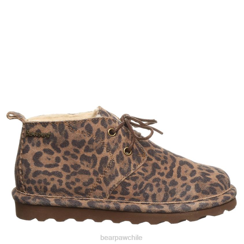 botas BEARPAW skye exótico leopardo mujer PD28180