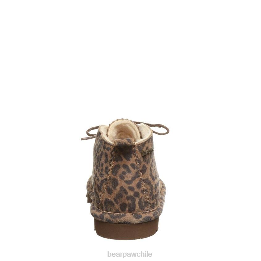 botas BEARPAW skye exótico leopardo mujer PD28180