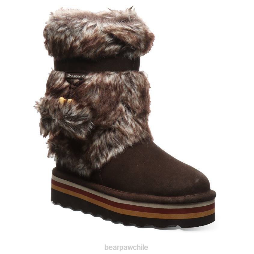 botas BEARPAW tama retro chocolate mujer PD2826