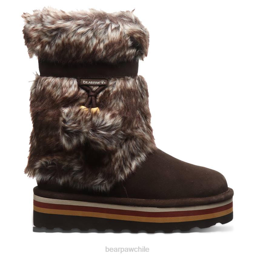 botas BEARPAW tama retro chocolate mujer PD2826