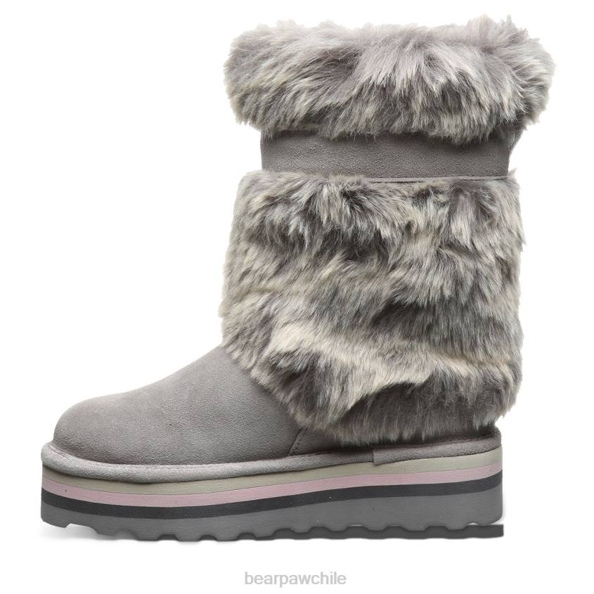 botas BEARPAW tama retro niebla gris mujer PD28151
