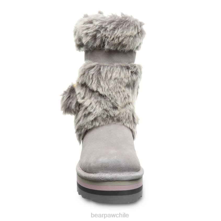 botas BEARPAW tama retro niebla gris mujer PD28151
