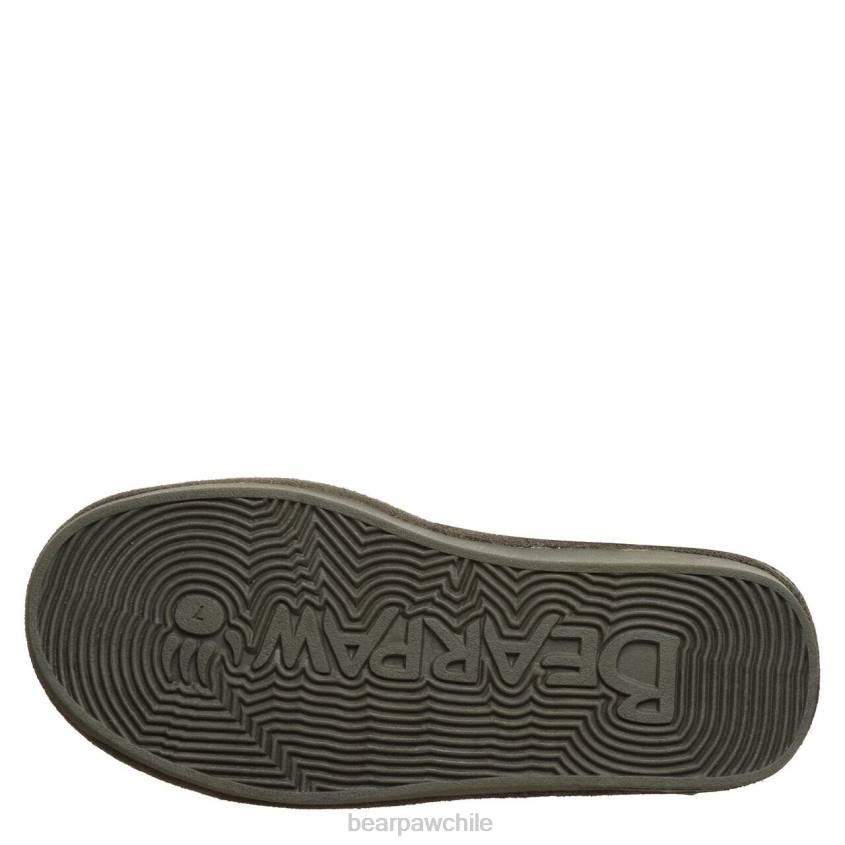 botas BEARPAW tejer alto gris mujer PD28176