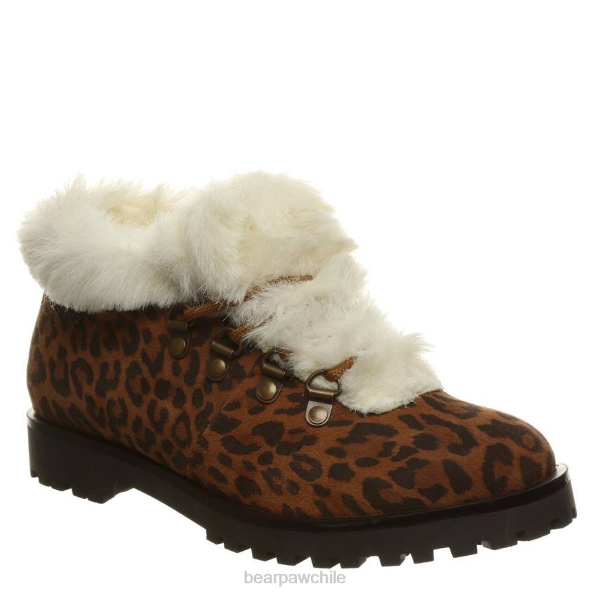 botas BEARPAW vera leopardo de nogal americano mujer PD28190