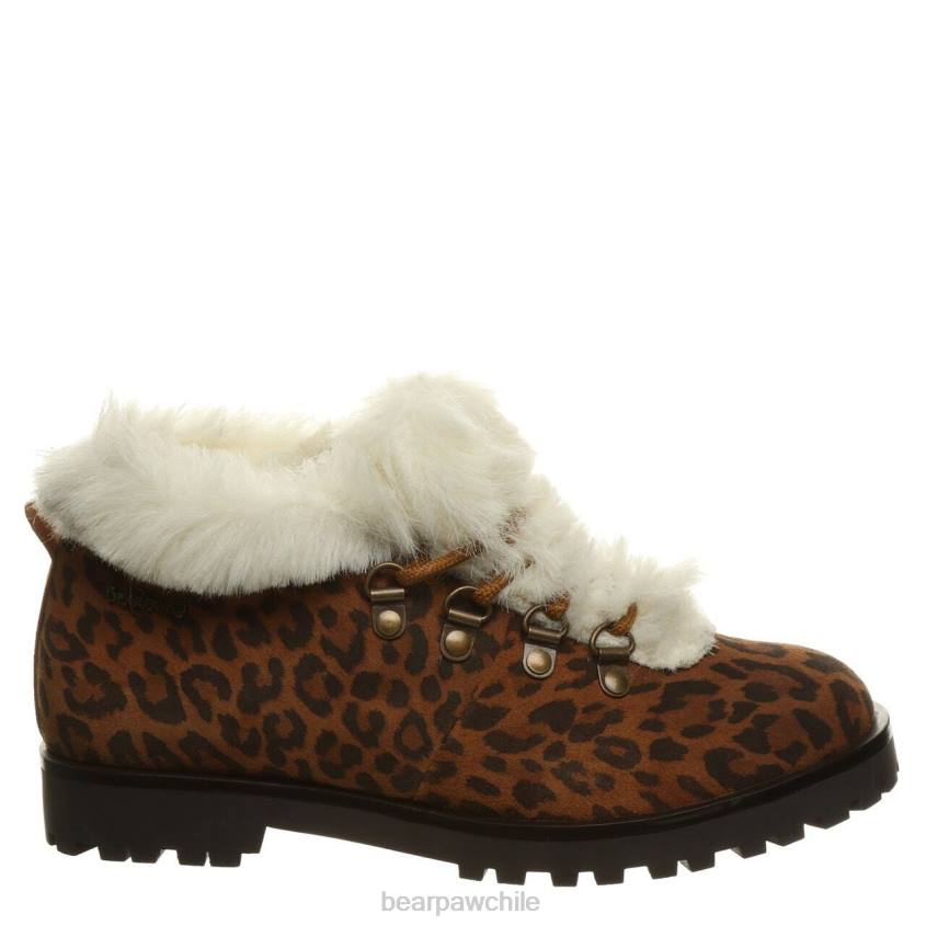 botas BEARPAW vera leopardo de nogal americano mujer PD28190