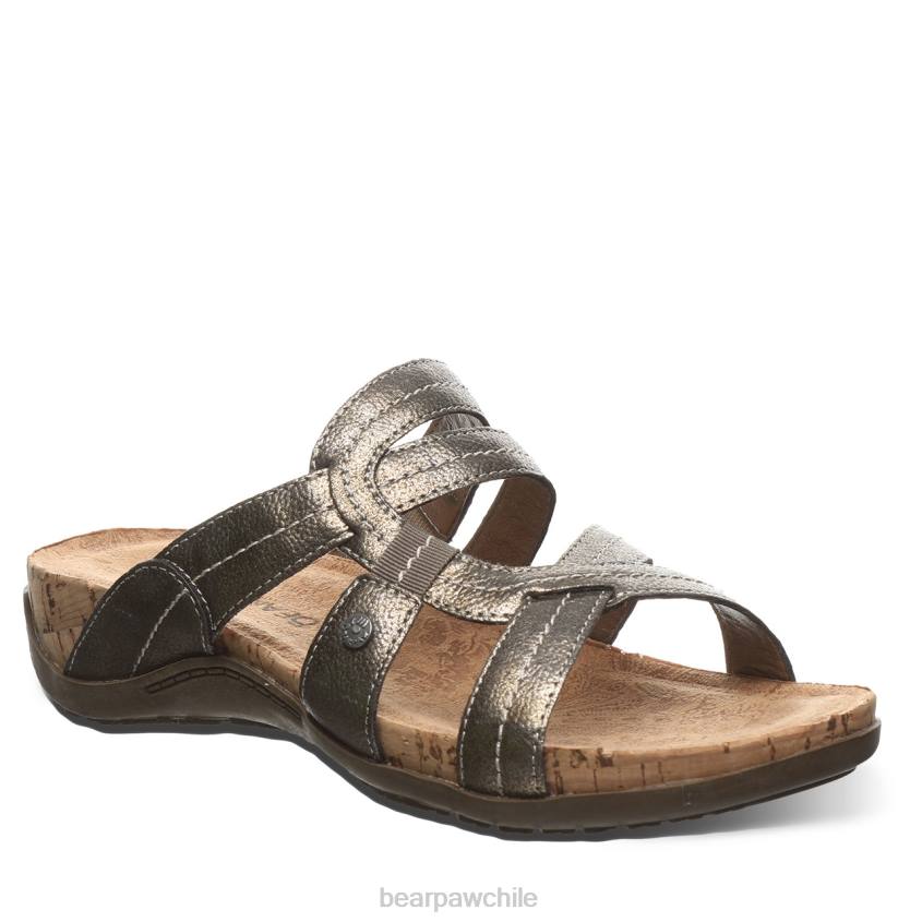 sandalias BEARPAW Kai II bronce mujer PD28480