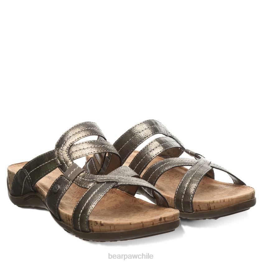 sandalias BEARPAW Kai II bronce mujer PD28480