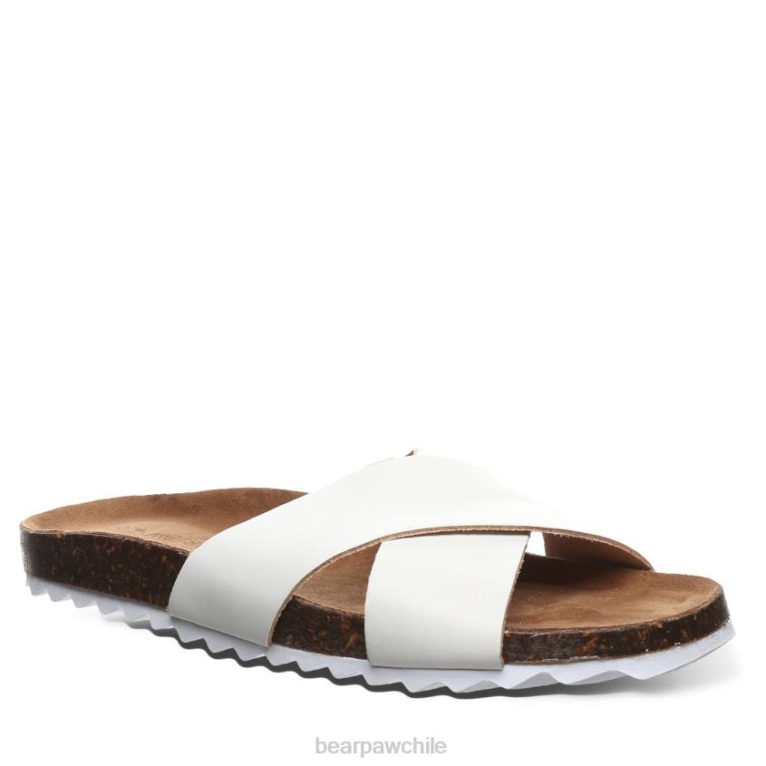 sandalias BEARPAW Margarita blanco mujer PD28448