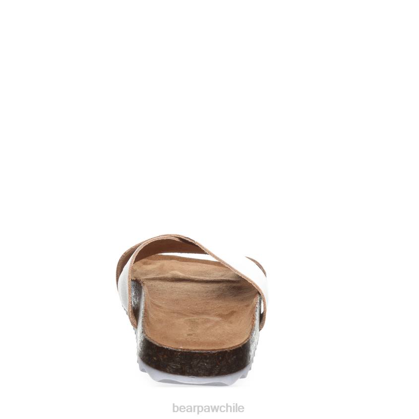 sandalias BEARPAW Margarita blanco mujer PD28448