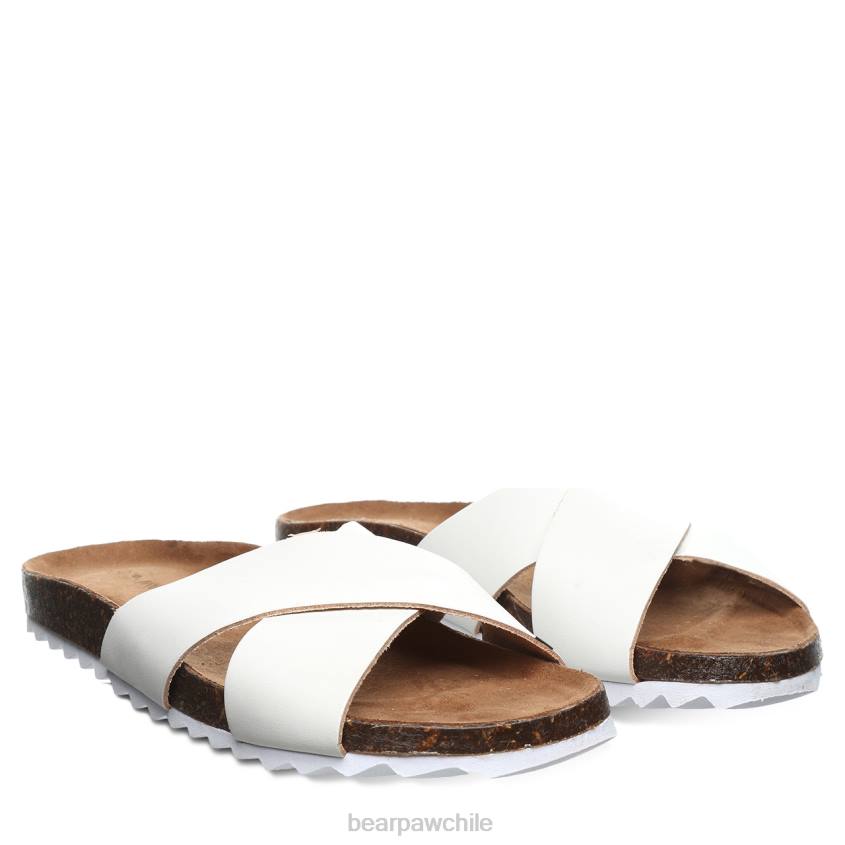 sandalias BEARPAW Margarita blanco mujer PD28448