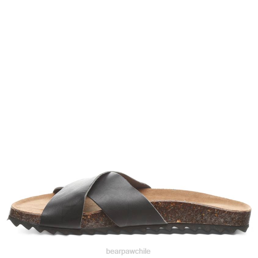 sandalias BEARPAW Margarita negro mujer PD28447