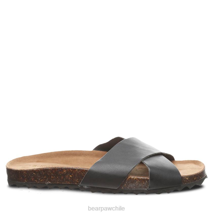 sandalias BEARPAW Margarita negro mujer PD28447