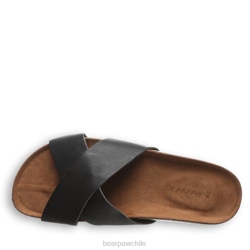 sandalias BEARPAW Margarita negro mujer PD28447