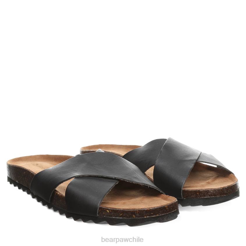 sandalias BEARPAW Margarita negro mujer PD28447