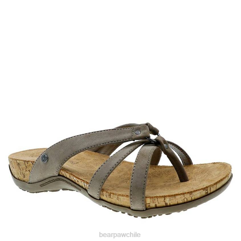 sandalias BEARPAW adular champiñón mujer PD28443