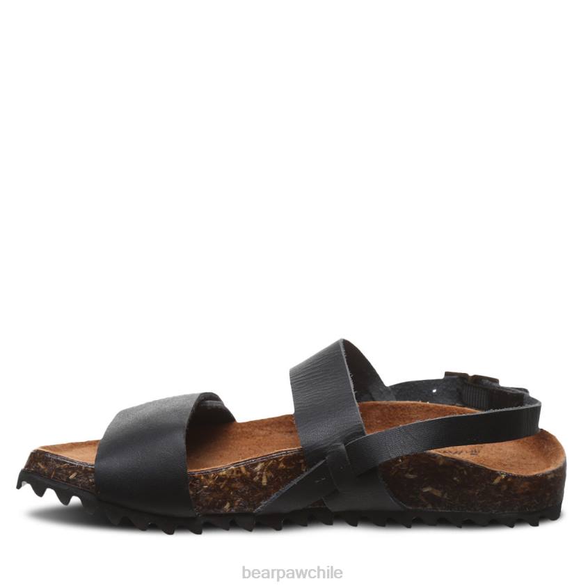 sandalias BEARPAW alma ii negro mujer PD28375