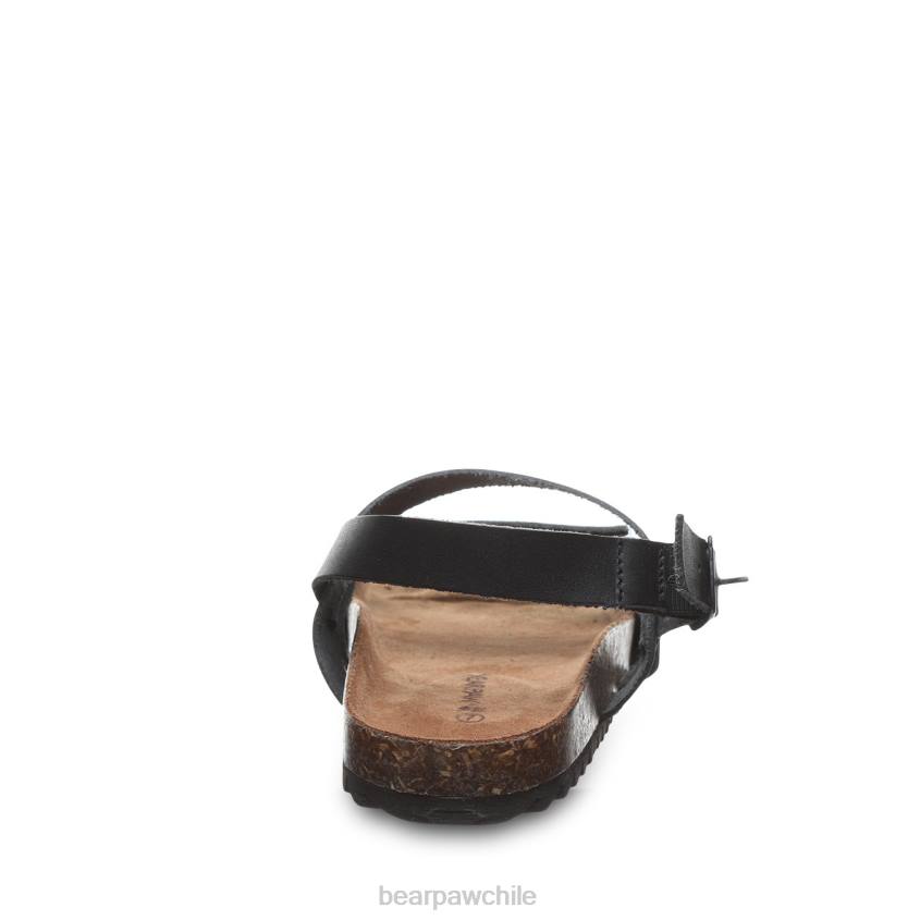 sandalias BEARPAW alma ii negro mujer PD28375